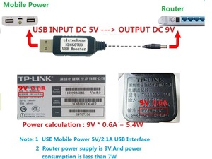 5V için 9V/12V USB A-DC 5.5*2.1mm Boost DC-DC dönüştürücü gerilim step-up kablo Arduino UNO için MEGA2560 Wifi yönlendirici mobil güç