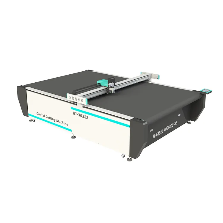 Máquina de corte de cuchillo vibratorio digital CNC, para cuero PU con servicio posventa