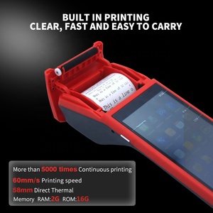 Mini impresora térmica de código QR, dispositivo móvil inteligente con WiFi, portátil, Terminal POS, Android - Product Image 5