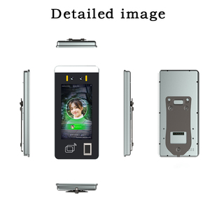 Dispositivo di controllo dell'accesso al riconoscimento facciale Bluetooth WiFi 4G supporto per Logo personalizzato con supporto per la presenza di impronte digitali Android - Product Image 2