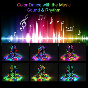 DC12V 5M RGB WS2811 LED Pixel striscia di luce 1 Ic controllo 3 colori 5050 Led nastro flessibile indirizzabile digitale striscia LED