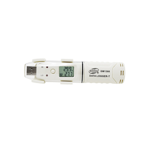 GM1366 USB Sensor de temperatura y humedad digital Registrador DE DATOS Alarma Industrial