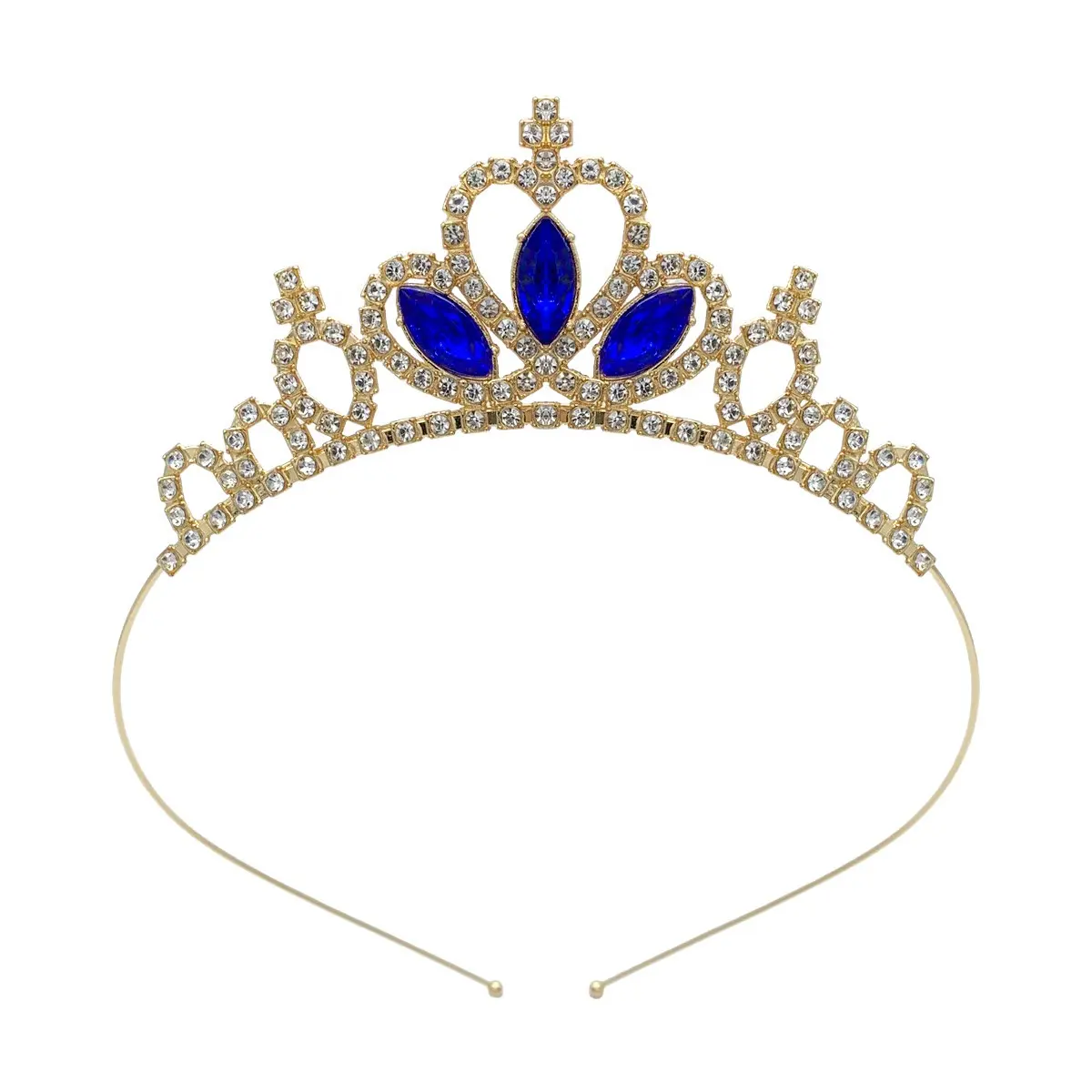Nuevo Frozen Princess Crown tiara niñas Regalo de Cumpleaños accesorios para el cabello moda bandas para el cabello Linda Elsa Crown