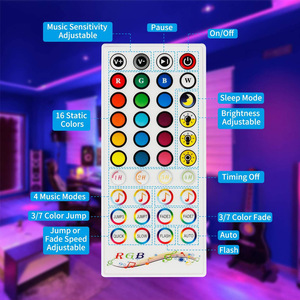 WiFi şerit işık Alexa Google ev desteği akıllı RGB 5m 10m 20m LED şerit uzaktan App kontrolleri müzik Sync 12V LED şerit işık - Product Image 3