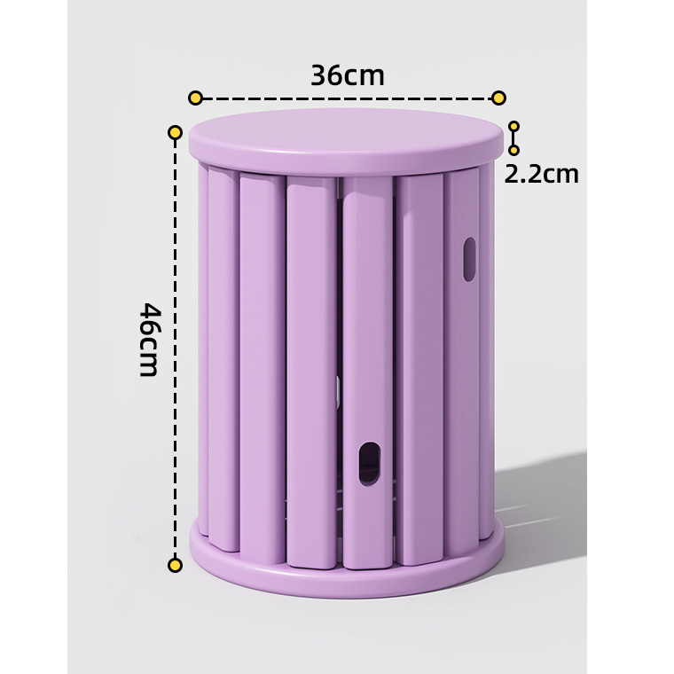 Tout en bois massif violet