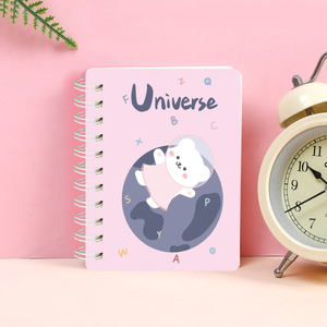 <strong>Custom</strong> Flowers Cover <strong>Design</strong> Inner Pages Double Side <strong>Printing</strong> Spiral <strong>Notebook</strong> - Product Image 2