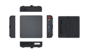 Desktop Mini Gamer PC Win11 Mini PC Dual Lan Display Computer Lüfter loser Mini-PC - Product Image 3