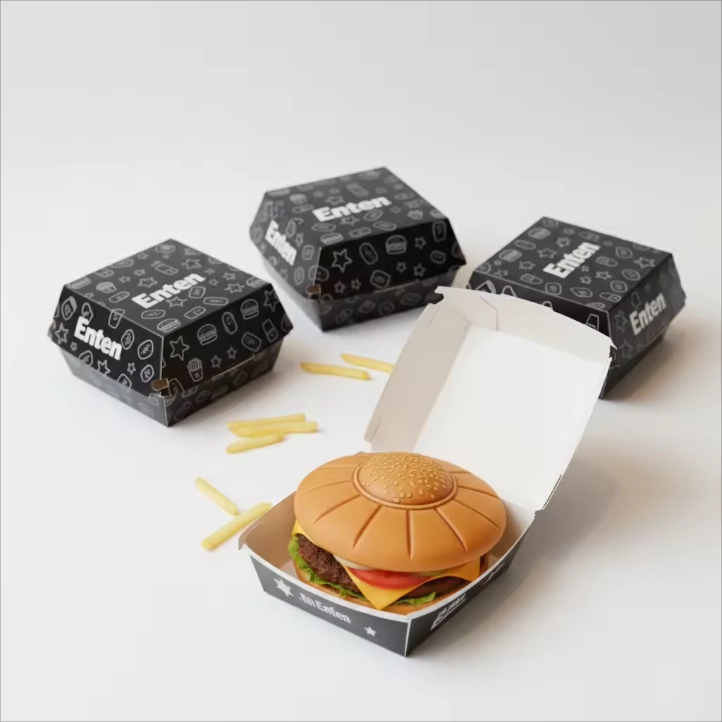 custom burger box