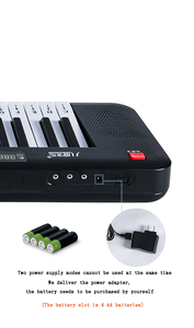 BDMUSIC 61 Tasten Tastatur Klavier tragbares elektronisches Organ Teclados Synthesizer studenten musikalische digitale Tastatur im Verkauf - Product Image 3