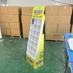Nhà sản xuất tùy chỉnh <span class=keywords><strong>Pop</strong></span> đồ chơi các tông sàn hiển thị đứng đồ chơi sang trọng sóng Bảng hiển thị cho siêu thị - Product Image 2