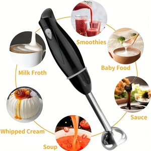 PANCERKA 3 1 elektrikli 600W ev kullanımı el Blender hızlı kolay temiz 4 bıçakları el mikseri mutfak ABS mutfak hızlı kolay temiz - Product Image 3