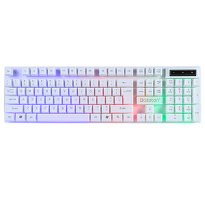 RGB Backlit Mechanical-feel <strong>Keyboard</strong> Sync Your Style Devices and Accuracy for Gaming Pc Home Office Computer External <strong>Notebook</strong> - Product Image 4