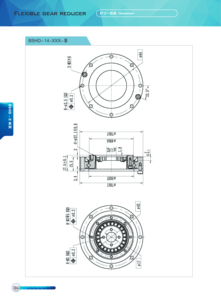 Beitto BSHD-III High Speed High Torque Low Backlash Harmonic Drive Gearbox <strong>Reducer</strong> for Robot Arm Speed <strong>Reducers</strong>