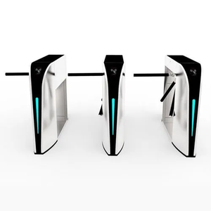 Zento lettore di impronte digitali sistema di controllo di accesso uscita di ingresso Tcp IP QR codice semi-automatico di sicurezza biometrico treppiede tornello