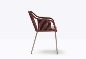 Ghế bành mây ngoài trời chịu được thời tiết, ghế mây có đệm rời, chỗ ngồi sân vườn - Product Image 4