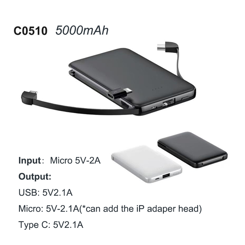 C0510 Blanco 5000mAh