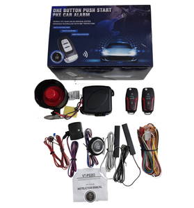Arranque remoto universal para coche PKE alarma de coche Anti-Secuestro Sistema de entrada sin llave Arranque de motor Parada Botón de llave inteligente - Product Image 1