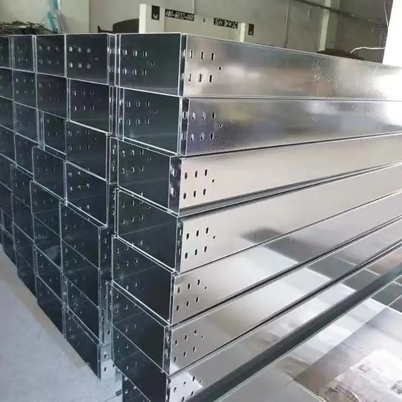 China Manufacturer Sales Directly Heavy Weight Aluminum Alloy Straight Electric Cable Trunking Tray