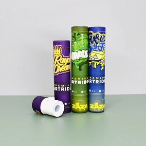 可生物降解包装纸管，带定制标志生态材料圆筒纸板纸管 - Product Image 3