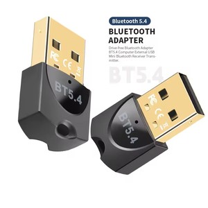 Bluetooth 5.4 Sender Bluetooth Adapter 5.4 Computer USB Mini Bluetooth Empfänger Sender Kopfhörer Audio Anschluss