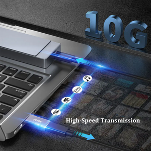 定制高速c型通用串行总线适配器10Gbps通用串行总线3.1公到C型母通用串行总线适配器转换器 - Product Image 3
