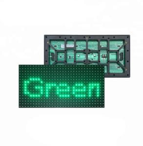 P10 DIP Outdoor Single Green <strong>Led</strong> <strong>Display</strong> Module 32*16 Pixel 320*160mm Graphic P10 <strong>Led</strong> Panel Message Sign Electronic Scoreboard - Product Image 5