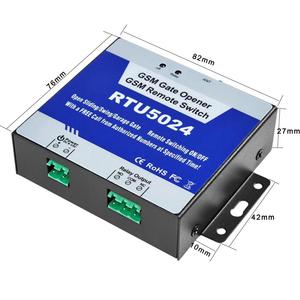 GSM автоматическое устройство открывания дверей Реле Переключатель беспроводной пульт дистанционного управления Открыватель ворот телефон с GSM контроллер RTU5024 2G - Product Image 4