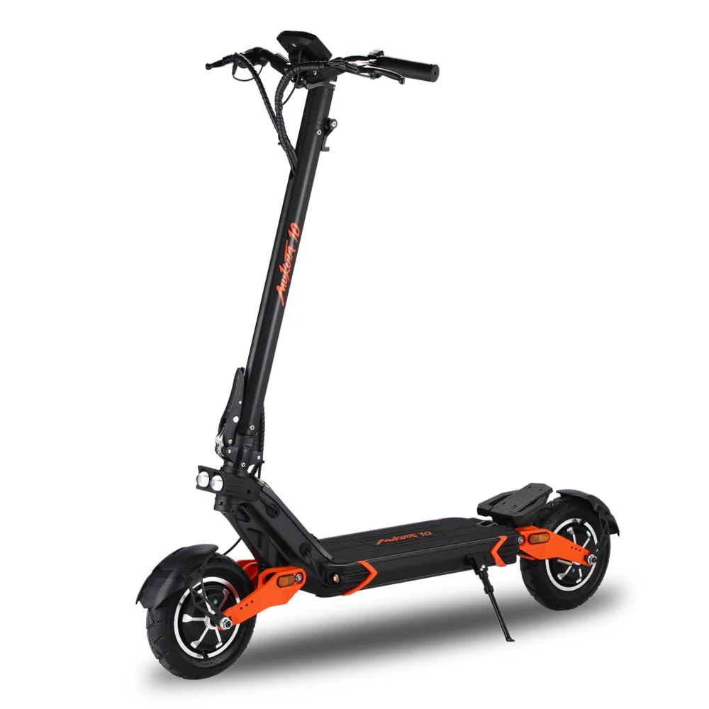 Mukuta 10 Single Europe Warehouse,1000W 52V 18.2Ah Batería de litio Scooter eléctrico barato para adultos Patinete electrico