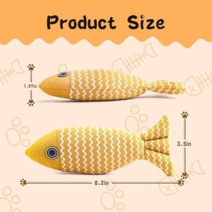 Cat Toy Fish Sound <strong>Catnip</strong> Interactive Toy Suitable for Indoor <strong>Use</strong>
