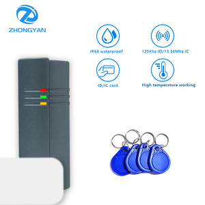 Wholesale IP68 Waterproof Serial Port RS232/485 UART Card <strong>Reader</strong> RFID Proximity 125KHz ID EM Wiegand Access Control Card <strong>Reader</strong> - Product Image 3
