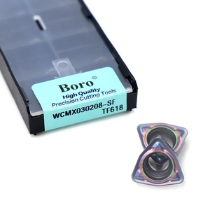Maquinaria de piezas de torneado cnc para DESKAR TF618, herramientas de torneado de torno CNC, insertos de carburo tipo U para Material General personalizable OEM y revestimiento CVD - Product Image 1