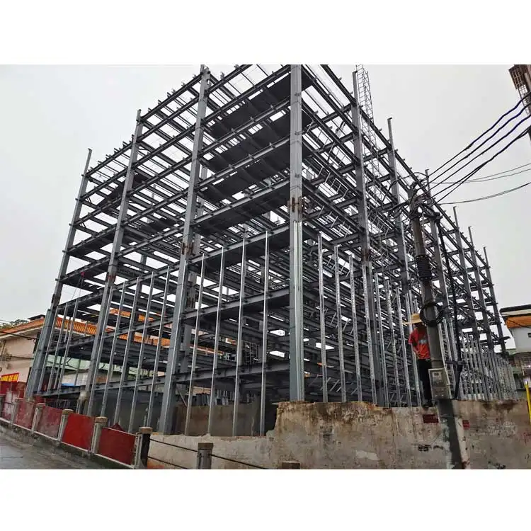 Fo Shan Factory – bâtiment métallique de grande hauteur, bâtiment en acier pré-conçu pour stationnement de voiture à plusieurs étages