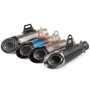 カワサキニンジャ250400Z650用工場カスタム改造オートバイ排気管60mm