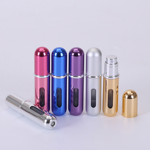 5ml mini xách tay nhôm bơm lại chai nước hoa với <span class=keywords><strong>Atomizer</strong></span> rỗng đầy màu sắc Parfum trường hợp cho du lịch - Product Image 2