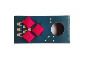 ของเล่นกลางแจ้งแบบสั่งทำ,ถุงทรายโยนเกมกระดานปาข้าวโพดหลุมถั่วบอร์ดถุงถั่วสนามหลังบ้านถุงถั่วโยน - Product Image 5