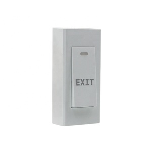 Mini interruttore a pulsante di rilascio del pulsante di uscita in plastica sottile per il sistema di controllo accessi della serratura della porta elettronica - Product Image 1