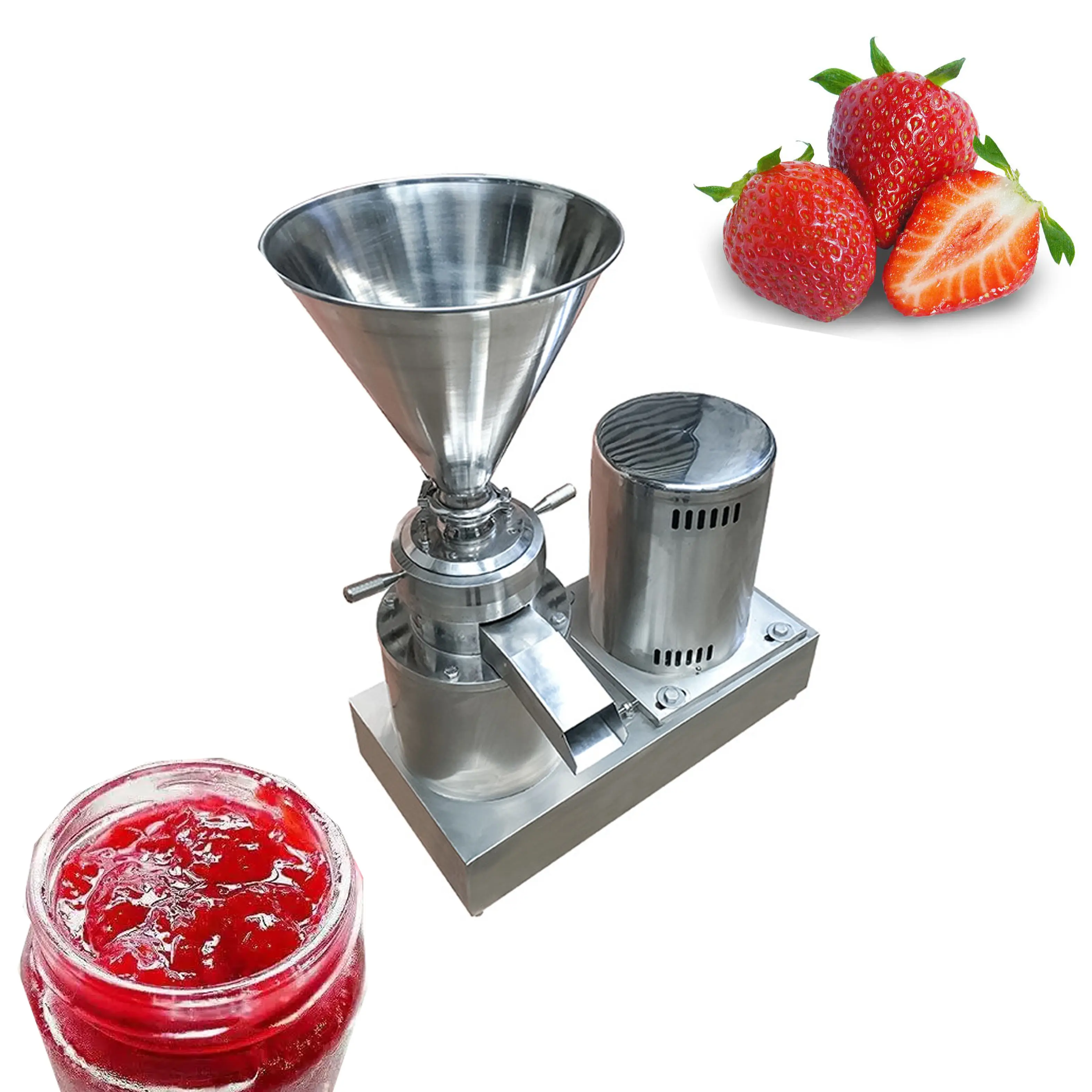 High Efficiency Colloid Grinder Colloid Mill Chilli Sauce Machine Chilli Sauce Grinding Mill for sale