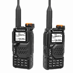 QUANSHENG UV K5 taşınabilir radyo 5W UHF VHF kablosuz frekans tarama NOAA Scrambler DTMF UV-K58 UV-K6 iki yönlü telsiz