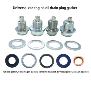 אוניברסלי נירוסטה שמן ניקוז בורג bung m12x1.25 m14x1.5 <span class=keywords><strong>m16</strong></span> m18 gasket עבור toyota ניסן תקע