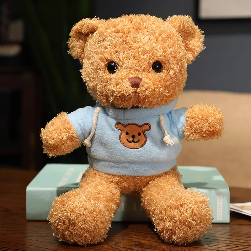 Seaweed bear-blue sweatshirt