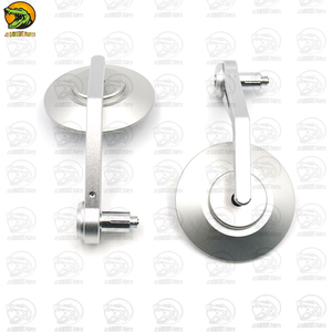 热卖摩托车电动车通用蓝色后视镜新款带盒个性倒车辅助 - Product Image 2