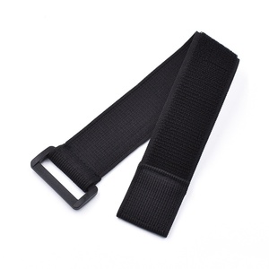Banda elástica de nailon autoblocante Sujetador de bucle de gancho ajustable Cinta de bucle de gancho elástico para encuadernación/fijación y embalaje - Product Image 4