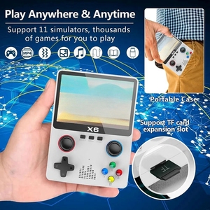 X6ミニハンドヘルドゲームコンソール2プレーヤーポータブルハンドヘルドプレーヤーミニクラシックPS3ビデオゲームコンソールX6ゲーミングコンソールスティック - Product Image 4