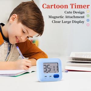 Piccolo moderno Display a LED elettronico da cucina Timer eco-friendly magnete studio sveglia plastica durevole Mini conteggio su/giù - Product Image 2