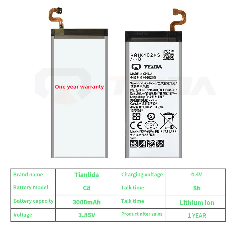 โทรศัพท์มือถือจัดส่งที่รวดเร็วสำหรับซัมซุง A10 A30 A23 A235 M20 A52s 5G C8เปลี่ยนแบตเตอรี่เดิม