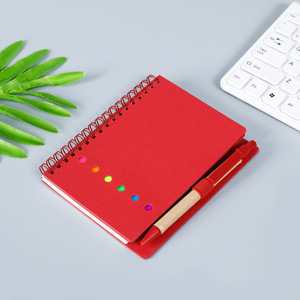 2025 New KRC Custom Logo Kraft <strong>Notepad</strong> with Pen Memo Sticky Notes Eco Kraft Paper <strong>Notebook</strong> Mini Small Notepads Custom <strong>Print</strong> - Product Image 4