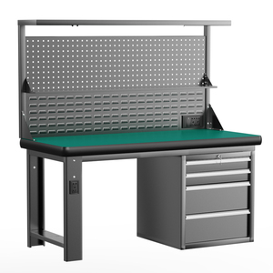 Soporte de fijación personalizado, banco de trabajo antiestático ESD ajustable, mesa de trabajo para ordenador, reparación de teléfono móvil, laboratorio electrónico - Product Image 5