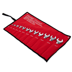 Disen aracı 6/8/10/12 adet damgalı açık son anahtarı ingiliz anahtarı takımı - Product Image 4
