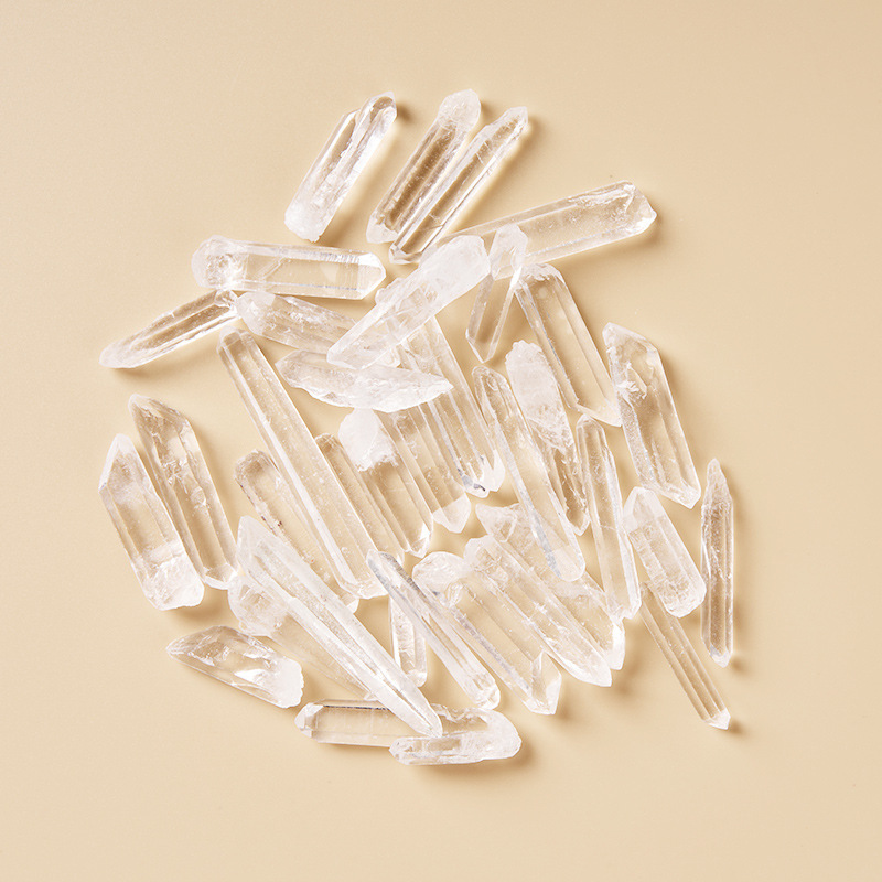 Cristal blanc monocristallin (tailles mixtes)