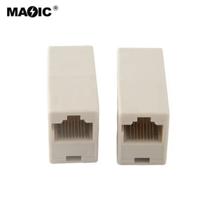 Acoplador en línea de red LAN RJ45, conector de red a través de junta, conector de red para CAT 5/6/7/8, venta al por mayor de fábrica, precio barato - Product Image 2